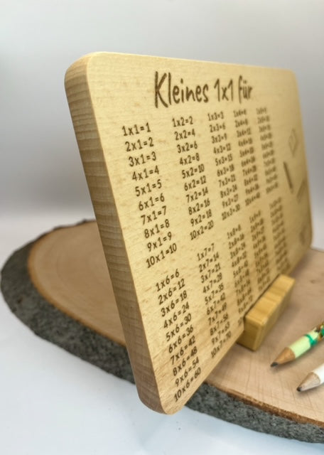 Frühstücksbrettchen Kleines 1x1