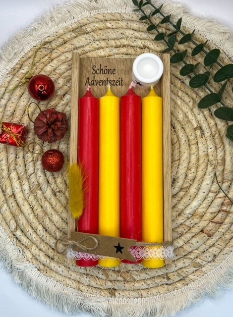 Advents Kerzenset / Adventset / Advent / Weihnachten /
