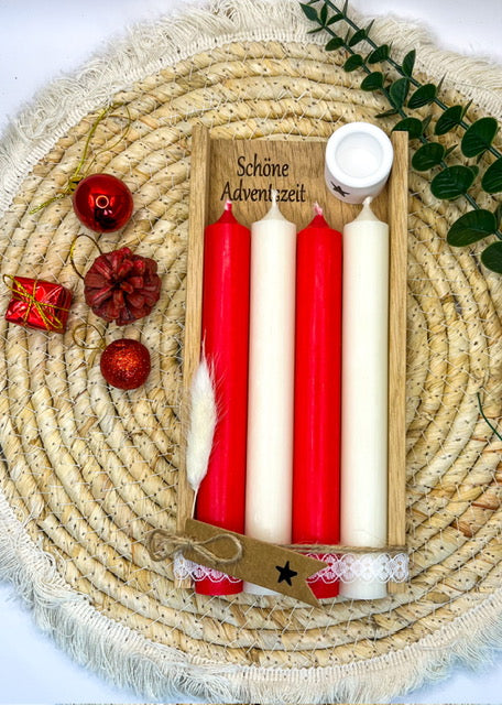 Advents Kerzenset / Adventset / Advent / Weihnachten /