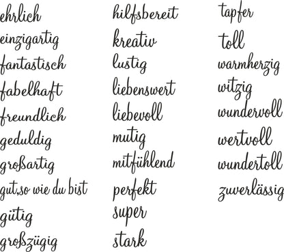 Du bist...Kerzenset | Geschenkset | Du bist | Kerzenset | Mitbringsel | Geburtstagsgeschenk