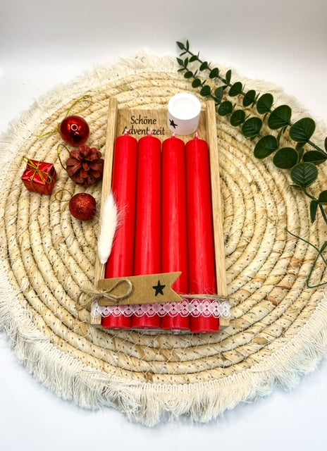 Advents Kerzenset / Adventset / Advent / Weihnachten /