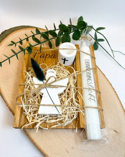 Trauerbox mit Gravur ( Mama,Papa,Oma,Opa) Trauergeschenk